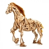 Механічний 3D-пазл Ukrainian Gears Кінь-механоидов, 410 ел. (70058) - Pampik