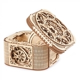 Механічний 3D-пазл Ukrainian Gears Шкатулка з секретом, 190 ел. (70031) - Pampik