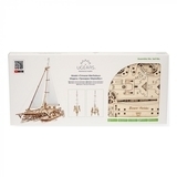 Механічний 3D-пазл Ukrainian Gears Тримаран Меріхобус, 237 ел. (70062) - Pampik - 6