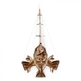 Механічний 3D-пазл Ukrainian Gears Тримаран Меріхобус, 237 ел. (70062) - Pampik - 3