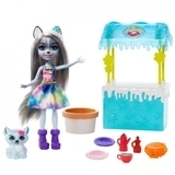 Набір ляльок Enchantimals Крамничка з вафлями Хаскі Хавн (GJX37) - Pampik