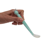 Силіконова ложка Kinderenok Happy Meal, блакитний (290520) - Pampik - 7