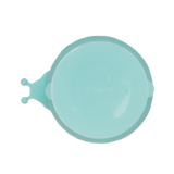 Силіконова тарілка на присоску Kinderenok Happy Meal, блакитний (221113) - Pampik - 4