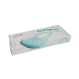 Дитячий нагрудник Kinderenok Happy Meal силіконовий, блакитний (310520) - Pampik - 6