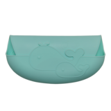 Дитячий нагрудник Kinderenok Happy Meal силіконовий, блакитний (310520) - Pampik - 4