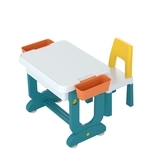 Дитячий багатофункціональний столик і стільчик Poppet Трансформер 6 в 1, синій (PP-004) - Pampik - 2