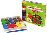 Пластилин Гамма.ua Craft&Joy восковый, 10 цветов, 120 г (331016/Cr) - Pampik