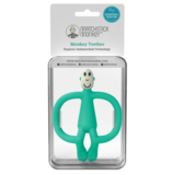 Игрушка-прорезыватель Matchstick Monkey Обезьянка, зеленый (MM-ONT-016) - Pampik - 4