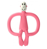 Игрушка-прорезыватель Matchstick Monkey Обезьянка, розовый (MM-ONT-018) - Pampik