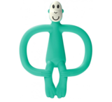 Игрушка-прорезыватель Matchstick Monkey Обезьянка, зеленый (MM-ONT-016) - Pampik