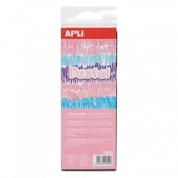 Набір олівців Apli Kids Пастель, 6 кольорів (18059) - Pampik - 2