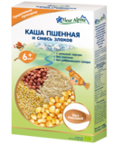 Каша безмолочна Fleur Alpine Органік Пшоняна і суміш злаків, 175 г - Pampik