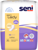 Урологічні прокладки Seni Lady, mini, 20 шт. - Pampik
