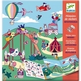 Набір з переміщуваними наклейками Djeco Ярмарок (DJ08952) - Pampik