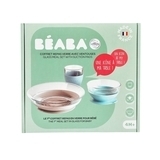 Набор стеклянной посуды Beaba, 3 предмета, голубой (913486) - Pampik - 3