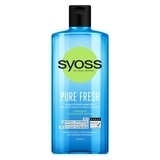 Міцелярний шампунь Syoss Pure Fresh, для нормального і тонкого волосся, 440 мл - Pampik