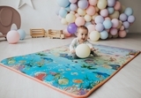 Дитячий двосторонній килимок Limpopo Зоополіс і Підводний світ, 120х180 см (LP015-120) - Pampik - 9