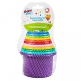 Ігровий набір Fancy Baby Цікава пірамідка, 11 ел. (PR03) - Pampik - 5