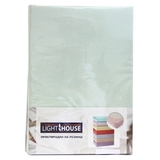Простыня на резинке LightHouse, трикотаж, 160х200 см, бирюзовый (46562) - Pampik