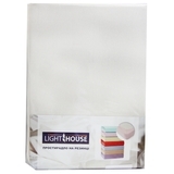 Простирадло на резинці LightHouse, трикотаж, 160х200 см, бежевий (46517) - Pampik