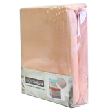 Простыня на резинке LightHouse, махра, 160х200 см, персиковый (46685) - Pampik - 2