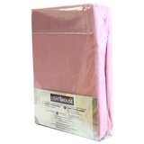 Простыня на резинке LightHouse, махра, 160х200 см, розовый (46692) - Pampik - 2