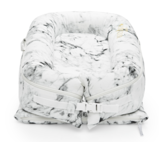 Змінний чохол для матраца-кокона DockATot Deluxe+ Carrara Marble, світло-сірий (140048659) - Pampik - 2