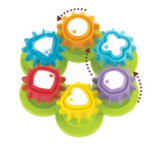 Розвиваюча іграшка-сортер Yookidoo Шестерінки (73535) - Pampik
