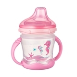 Поильник-непроливайка Canpol Babies Sweet fun, 180 мл, розовый (57/300_pin) - Pampik - 2