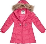 Пальто-пуховик Huppa Yasmine, р.122, фуксія (12020055-00063-122) - Pampik - 4