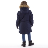 Парка Huppa David, р.116, темно-синий (12270020-00086-116) - Pampik - 4