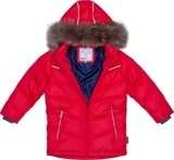 Куртка-пуховик Huppa Moody 1, р.146, красный (17470155-70004-146) - Pampik - 2