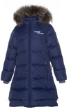 Пальто-пуховик Huppa Parish, р.152, темно-синій - Pampik
