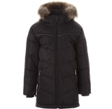 Куртка-пуховик Huppa Moody 1, р.140, темно-сірий - Pampik