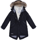 Термопальто Huppa Vivian 1, р.128, чорний (12490120-00009-128) - Pampik - 2