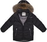 Куртка-пуховик Huppa Moody 1, р.104, темно-серый (17470155-00018-104) - Pampik - 4