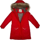 Термокуртка Huppa Mona 1, р.128, червоний (12200230-70004-128) - Pampik - 2