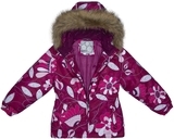 Термокуртка Huppa Marii, р.128, бордовый (17830030-04034-128) - Pampik - 3