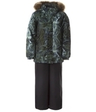 Термокомплект Huppa Dante 1, р.98, темно-серый (41930130-02918-098) - Pampik