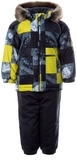 Термокомплект Huppa Avery, р.92, темно-сірий з жовтим (41780030-02002-092) - Pampik