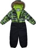 Термокомбинезон Huppa Willy, р.122, черный с желтым (31900030-02347-122) - Pampik - 3