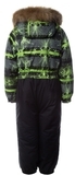 Термокомбинезон Huppa Willy, р.116, черный с желтым (31900030-02347-116) - Pampik - 2