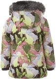 Термокуртка Huppa Melinda 1, р.92, зеленый с розовым (18220030-03447-092) - Pampik - 2