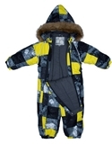 Термокомбінезон Huppa Keira, р.80, жовтий з сірим (31920030-02002-080) - Pampik - 7
