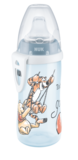 Поїльник Nuk Active Cup Disney, з силіконовою насадкою, 300 мл, блакитний (10750413/1) - Pampik