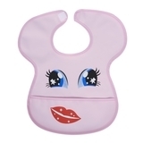 Слинявчик-фартух Sevi bebe рожевий (22) - Pampik