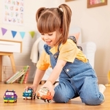 Инерционная машинка Battat Ретро-автобус (BX1502Z) - Pampik - 5