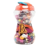 Набор для изготовления украшений Battat Поп-Арт, в банке, 300 деталей (BX1254Z) - Pampik - 3