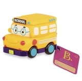 Інерційна машинка Battat Шкільний автобус (BX1495Z) - Pampik