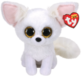 М'яка іграшка TY Beanie Boo's Біла лисиця Phoenix, 25 см (36481) - Pampik